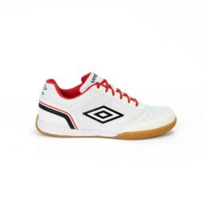 Zapatilla de Fútbol Sala Umbro Futsal Street V White/ Black / Red
